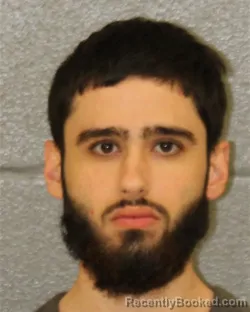 Mugshot of ADAM HAISSAM NASHAR booked in Mecklenburg County, North Carolina on July 8, 2026