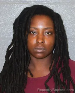Mugshot of STAR-QUAZIA JUNE JOHNSON booked in Mecklenburg County, North Carolina on July 9, 2026