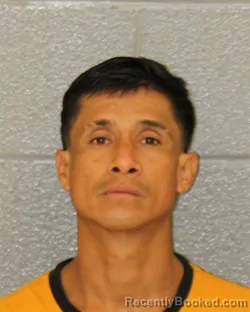 Mugshot of Gerson Usiel Santos-Gonzalez booked in Mecklenburg County, North Carolina on August 4, 2026