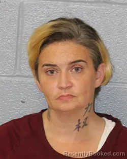 Mugshot of Jennifer Duncan booked in Mecklenburg County, North Carolina on August 4, 2026