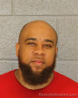 Mugshot of Cory Jermaine Collins booked in Mecklenburg County, North Carolina on August 5, 2026