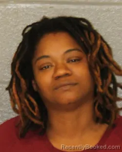 Mugshot of Sheneka Patrice Franklin booked in Mecklenburg County, North Carolina on August 5, 2026