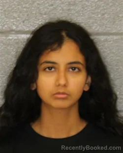 Mugshot of Diya Laxmi Raturi booked in Mecklenburg County, North Carolina on August 6, 2026