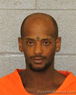 Mugshot of Derrius Brieon Hudson booked in Mecklenburg County, North Carolina on August 6, 2026