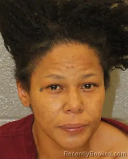Mugshot of Shari Tereace Delgado booked in Mecklenburg County, North Carolina on August 6, 2026