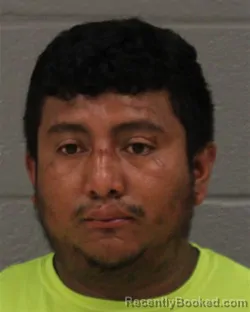 Mugshot of Johan Lopez Reyes booked in Mecklenburg County, North Carolina on August 6, 2026