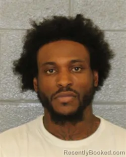 Mugshot of Emery Javon Mcquiller booked in Mecklenburg County, North Carolina on August 7, 2026