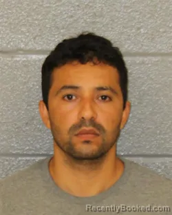 Mugshot of Erick Jose Cruz-Ramos booked in Mecklenburg County, North Carolina on August 7, 2026