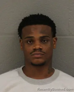 Mugshot of Ja'kare Dayshawn Vaughns booked in Mecklenburg County, North Carolina on August 7, 2026