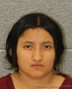 Mugshot of Yessica Romero-Castro booked in Mecklenburg County, North Carolina on August 7, 2026