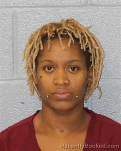 Mugshot of Temeka Michelle Dillingham booked in Mecklenburg County, North Carolina on August 7, 2026