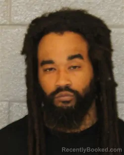 Mugshot of Christopher Darian Jackson booked in Mecklenburg County, North Carolina on August 8, 2026
