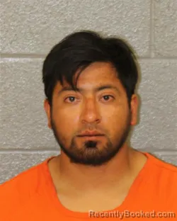 Mugshot of Fernando Ismael Ortega-Aburto booked in Mecklenburg County, North Carolina on August 8, 2026