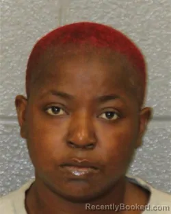 Mugshot of Jazmine Victoria Mccree booked in Mecklenburg County, North Carolina on August 8, 2026