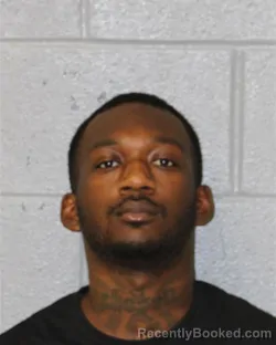 Mugshot of Shardre Roderick Crews booked in Mecklenburg County, North Carolina on August 11, 2026