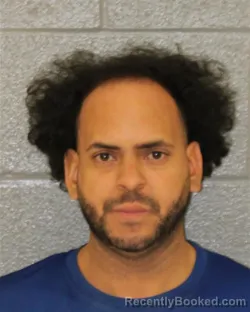Mugshot of Alberto David Melendez booked in Mecklenburg County, North Carolina on August 11, 2026