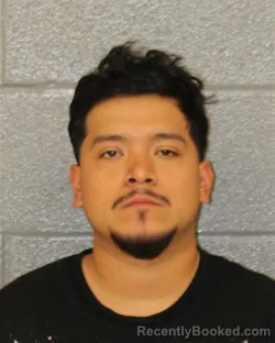 Mugshot of Mario Alberto Mauricio-Lopez booked in Mecklenburg County, North Carolina on August 12, 2026