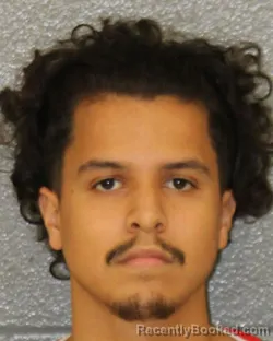 Mugshot of Christian Miguel Perez booked in Mecklenburg County, North Carolina on August 12, 2026
