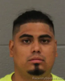 Mugshot of Irving Santos-Galindo booked in Mecklenburg County, North Carolina on August 13, 2026