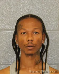 Mugshot of Justin Dequan Crowder booked in Mecklenburg County, North Carolina on August 13, 2026