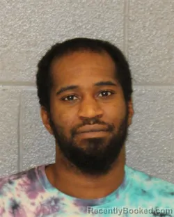 Mugshot of Dominic Antonio Steele booked in Mecklenburg County, North Carolina on August 14, 2026