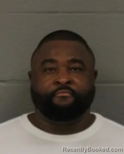 Mugshot of Donkeess Lamorris Randolph booked in Mecklenburg County, North Carolina on August 14, 2026