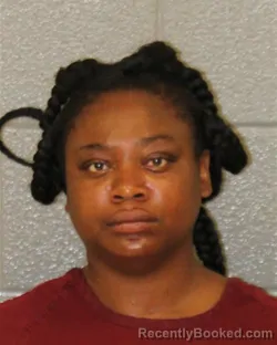 Mugshot of Shaleesa Arianna Simmons booked in Mecklenburg County, North Carolina on August 15, 2026