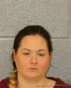 Mugshot of Brittany Nicole Thompson booked in Mecklenburg County, North Carolina on August 15, 2026