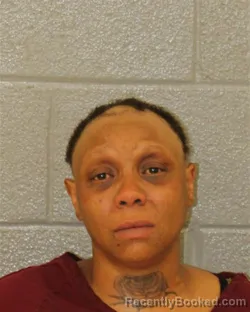 Mugshot of Chantel M Moore booked in Mecklenburg County, North Carolina on August 15, 2026