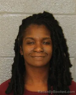 Mugshot of Leandra Ovon Lewis booked in Mecklenburg County, North Carolina on August 16, 2026