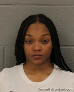 Mugshot of Kourtney Danielle Cooper booked in Mecklenburg County, North Carolina on August 16, 2026