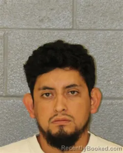 Mugshot of Rodrigo Chaparro booked in Mecklenburg County, North Carolina on August 16, 2026