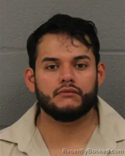 Mugshot of Adan Vargas booked in Mecklenburg County, North Carolina on August 17, 2026