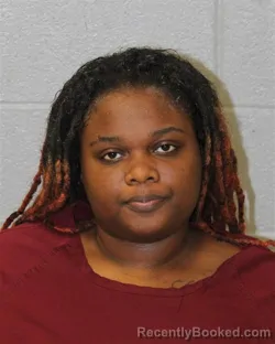 Mugshot of Mahiajah Breshay Hinton booked in Mecklenburg County, North Carolina on August 17, 2026
