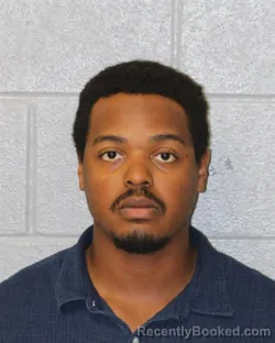 Mugshot of Demetri Watts booked in Mecklenburg County, North Carolina on August 17, 2026