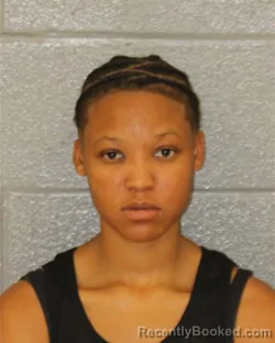 Mugshot of De'charionna Wilniah Thomas booked in Mecklenburg County, North Carolina on August 18, 2026