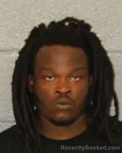Mugshot of D'marius Richards booked in Mecklenburg County, North Carolina on August 18, 2026