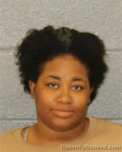 Mugshot of Shaniya Unique Phyall booked in Mecklenburg County, North Carolina on August 18, 2026