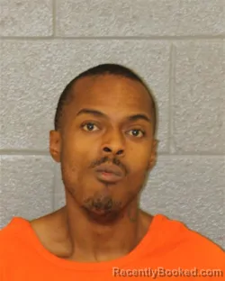 Mugshot of Aaron Dequan Carr booked in Mecklenburg County, North Carolina on August 6, 2026
