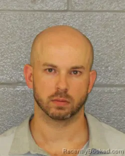 Mugshot of Griffin Thomas Weidele booked in Mecklenburg County, North Carolina on August 19, 2026