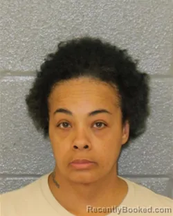 Mugshot of September Rochelle Bellamy booked in Mecklenburg County, North Carolina on August 19, 2026