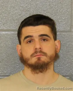 Mugshot of Tyler Keith Strawn booked in Mecklenburg County, North Carolina on August 19, 2026