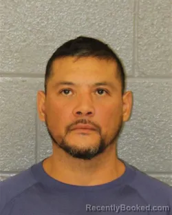 Mugshot of Denis Alexander Campos booked in Mecklenburg County, North Carolina on August 20, 2026
