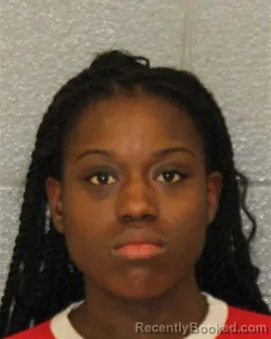 Mugshot of Miracle Ny'sha Myers booked in Mecklenburg County, North Carolina on August 20, 2026