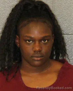 Mugshot of Jada Ncole Lindsay booked in Mecklenburg County, North Carolina on August 21, 2026