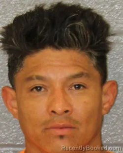 Mugshot of Jairo Reyes-Alvarado booked in Mecklenburg County, North Carolina on August 21, 2026