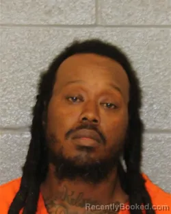 Mugshot of Ronderius Andrew Alexander booked in Mecklenburg County, North Carolina on August 22, 2026