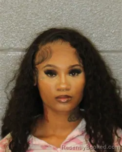 Mugshot of Tayler Rene Floyd booked in Mecklenburg County, North Carolina on August 22, 2026
