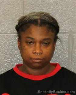 Mugshot of Jamesha Kimyonia West booked in Mecklenburg County, North Carolina on August 23, 2026