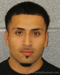 Mugshot of Omar Martinez-Salazar booked in Mecklenburg County, North Carolina on August 23, 2026